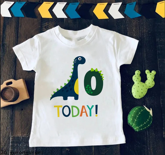 Kreatywna Koszulka z Dinozaurem